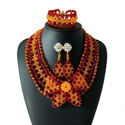 2018 Exquisite Crystal Flowers Handmade Jewelry Luxury Nigerian Wedding Coral Jewelry African Bridal Beaded Necklace Earrings Set
2018 Exquisite Crystal Flowers Handmade Jewelry Luxury Nigerian Wedding Coral Jewelry African Bridal Beaded Necklace Earrings Set