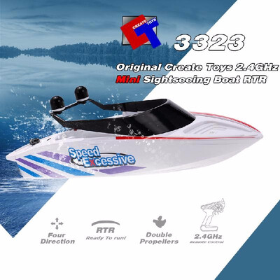 Create Toys Sea Wing Star 3323 24GHz Mini Radio Control Electric Sightseeing Boat RTR
Create Toys Sea Wing Star 3323 24GHz Mini Radio Control Electric Sightseeing Boat RTR
