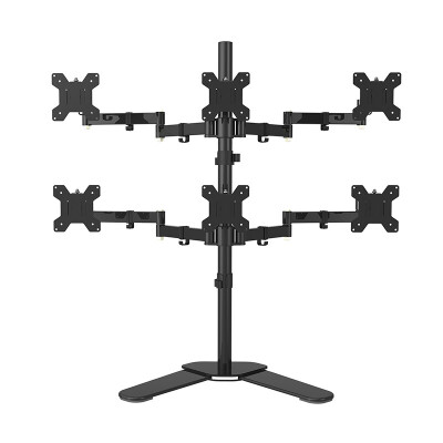 Zhiercheng ML68126 17-24 inch six-screen computer monitor bracket 6 screen splicing multi-screen viewing LCD computer bracket desktop desktop bracket six-screen pedestal
Zhiercheng ML68126 17-24 inch six-screen computer monitor bracket 6 screen splicing multi-screen viewing LCD computer bracket desktop desktop bracket six-screen pedestal