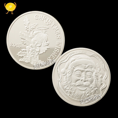 Christmas kids&snow commemorative coins Merry Christmas silver plated coins exquisite holiday party gift coin collectibles
Christmas kids&snow commemorative coins Merry Christmas silver plated coins exquisite holiday party gift coin collectibles