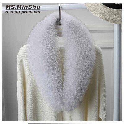MsMinShu Genuine Fox Fur Collar Scarf For Women Winter Fox Fur Scarf 100 Natural Fox Skin Collar Neck Warmer Custom Made
MsMinShu Genuine Fox Fur Collar Scarf For Women Winter Fox Fur Scarf 100 Natural Fox Skin Collar Neck Warmer Custom Made