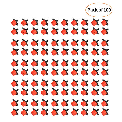 100pcs 1 4 Inch Adjustable Micro Drip Irrigation System Watering Sprinklers Anti clogging Emitter Dripper Garden Supplies
100pcs 1 4 Inch Adjustable Micro Drip Irrigation System Watering Sprinklers Anti clogging Emitter Dripper Garden Supplies