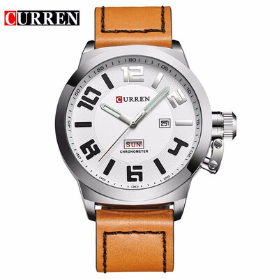 Curren Watches 2018 watch men top brand luxury relogio masculino Quartz Wristwatch leather band 8270
Curren Watches 2018 watch men top brand luxury relogio masculino Quartz Wristwatch leather band 8270