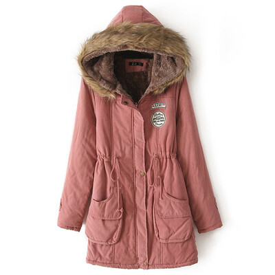 Thick cotton-padded JacketWinter new arrival fur collar hooded coat womens cotton-padded coat large size
Thick cotton-padded JacketWinter new arrival fur collar hooded coat womens cotton-padded coat large size