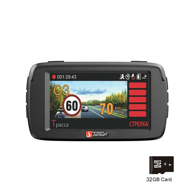 Junsun Car DVR Radar Detector Camera GPS 3 in 1 LDWS FHD 1296P Video Recorder Registrar Speedcam Anti Radar Detectors Dash Cam
Junsun Car DVR Radar Detector Camera GPS 3 in 1 LDWS FHD 1296P Video Recorder Registrar Speedcam Anti Radar Detectors Dash Cam