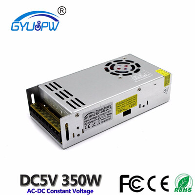 Universal DC Power Supply 5v 70A 350W Led Power Driver Transformer 110V 220V AC TO DC5V SMPS for Led Display lamp CNC CCTV Motor
Universal DC Power Supply 5v 70A 350W Led Power Driver Transformer 110V 220V AC TO DC5V SMPS for Led Display lamp CNC CCTV Motor