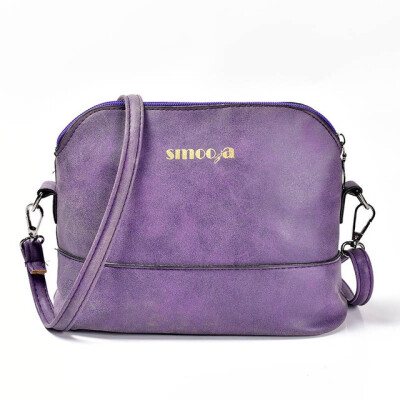 SMOOZA New fashion womens messenger bag scrub shell bag Nubuck Leather small crossbody bags over the shoulder womens handbag
SMOOZA New fashion womens messenger bag scrub shell bag Nubuck Leather small crossbody bags over the shoulder womens handbag