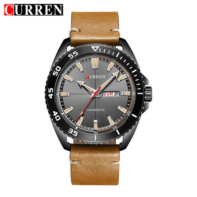 2017 new CURREN 8272 Top Brand Luxury watch men date display Fashion Leather Quartz Wrist Watches relogio masculino
2017 new CURREN 8272 Top Brand Luxury watch men date display Fashion Leather Quartz Wrist Watches relogio masculino