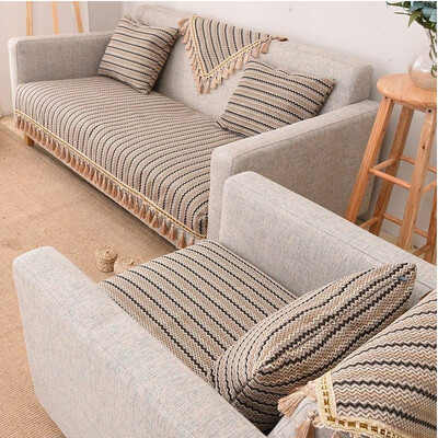 Garden fabric Japanese-style hand-woven cotton sofa cushions Non-slip sofa cushion mats Sofa covers Sofa towels Four seasons Gener
Garden fabric Japanese-style hand-woven cotton sofa cushions Non-slip sofa cushion mats Sofa covers Sofa towels Four seasons Gener