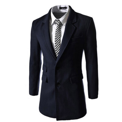 Zogaa Autumn And Winter New Mens Wool Coat Single-Breasted Double Pocket
Zogaa Autumn And Winter New Mens Wool Coat Single-Breasted Double Pocket