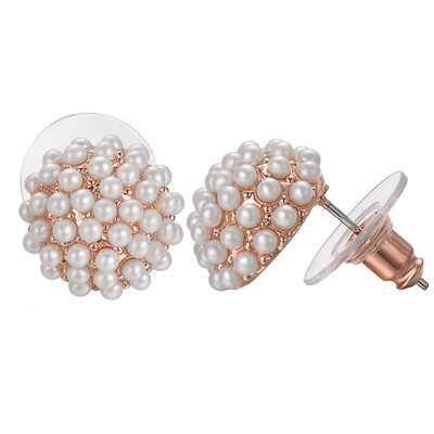 Yoursfs Clip On Earrings with Round Austrian Crystals 18k Rose Gold Plated White Pearl
Yoursfs Clip On Earrings with Round Austrian Crystals 18k Rose Gold Plated White Pearl