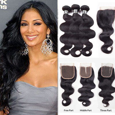 Amazing Star Lace Closure with Bundles Peruvian Virgin Hair Body Wave with Closure Human Hair Bundles with Closure Natural Color
Amazing Star Lace Closure with Bundles Peruvian Virgin Hair Body Wave with Closure Human Hair Bundles with Closure Natural Color