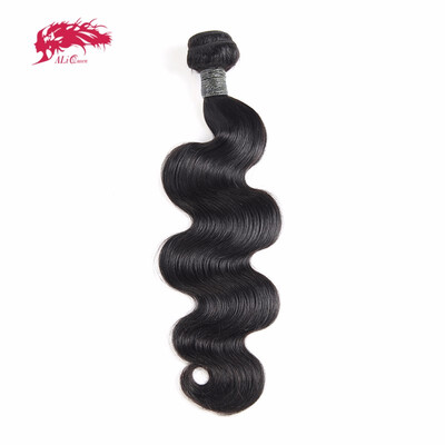Ali Queen Hair 5A Peruvian Body Wave Hair 1 Bundle Remy Human Hair Weave Off Black Color 1B
Ali Queen Hair 5A Peruvian Body Wave Hair 1 Bundle Remy Human Hair Weave Off Black Color 1B