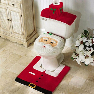 WS0050 Merry Christmas Happy New Year Best Christmas Gift Decorations Bathroom Toilet Seat Carpet
WS0050 Merry Christmas Happy New Year Best Christmas Gift Decorations Bathroom Toilet Seat Carpet