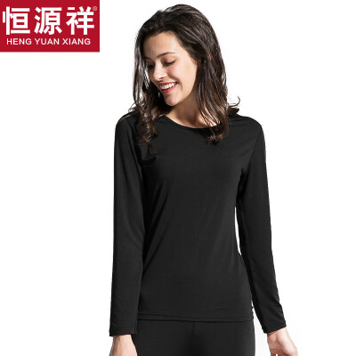 Hengyuanxiang Qiuyi Qiuku men&women thin section base primer underwear round neck couple thin section thermal underwear comfortable bottoming cotton sweater pants suit female black 175
Hengyuanxiang Qiuyi Qiuku men&women thin section base primer underwear round neck couple thin section thermal underwear comfortable bottoming cotton sweater pants suit female black 175