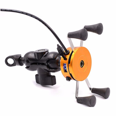 INIZEAL 2 in 1 USB Charger Motorcycle Phone Holder 360 Degree Motorbike Universal Rotating Mount Mobile Phone Stand Holder
INIZEAL 2 in 1 USB Charger Motorcycle Phone Holder 360 Degree Motorbike Universal Rotating Mount Mobile Phone Stand Holder
