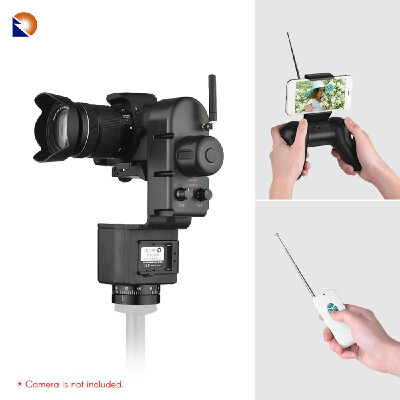 ZIFON YT3000 50m Remote Control Electronic Pan Tilt Head Motorized Panoramic Tripod Head Speed Adjustable 3kg Payload Quick Rel
ZIFON YT3000 50m Remote Control Electronic Pan Tilt Head Motorized Panoramic Tripod Head Speed Adjustable 3kg Payload Quick Rel