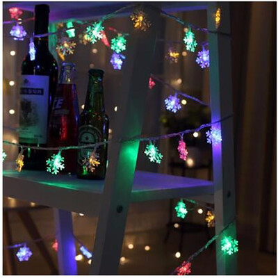 10M 100LEDS 220V EU Plug 5M 20LEDS Christmas Tree Snow Flakes Led String Fairy Lights Xmas Party Garden Garland Decorations
10M 100LEDS 220V EU Plug 5M 20LEDS Christmas Tree Snow Flakes Led String Fairy Lights Xmas Party Garden Garland Decorations
