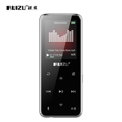 Sharp RUIZU X16 8G silver with Bluetooth external touch MP3MP4 lossless music player
Sharp RUIZU X16 8G silver with Bluetooth external touch MP3MP4 lossless music player