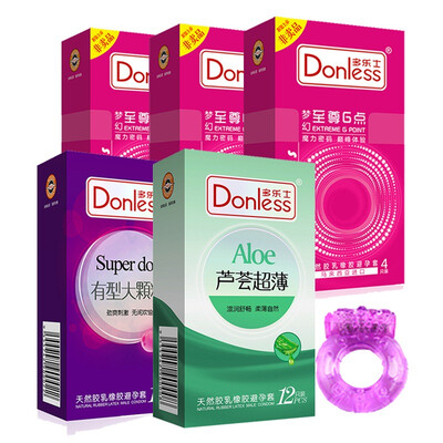 Donless Condoms Adult Pleasure Supplies 32 Import Offers Aloe Vera 12+ Large Punch 12 Bump 4 * 3 + Shock Ring 1
Donless Condoms Adult Pleasure Supplies 32 Import Offers Aloe Vera 12+ Large Punch 12 Bump 4 * 3 + Shock Ring 1