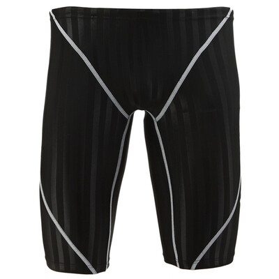 YINGFA sharkskin Five swimming trunks black and grey double layer water proof sharkskin
YINGFA sharkskin Five swimming trunks black and grey double layer water proof sharkskin