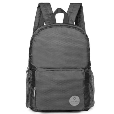 Tianyi TINYAT skin shoulder bag outdoor sports backpack men&women folding bag leisure travel bag student bag T116 gray
Tianyi TINYAT skin shoulder bag outdoor sports backpack men&women folding bag leisure travel bag student bag T116 gray