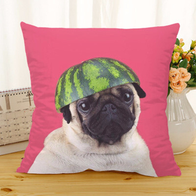 Cntomlv Hot Selling Wearing Hat Pug Home Decorative Sofa Cushion Throw Pillow Case Cotton Linen Square Pillows cushion cover
Cntomlv Hot Selling Wearing Hat Pug Home Decorative Sofa Cushion Throw Pillow Case Cotton Linen Square Pillows cushion cover