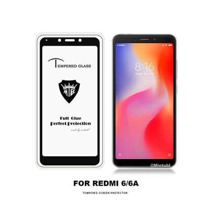 for Xiaomi Redmi 6 full AB Glue Cover Tempered Glass Screen Protector for Xiaomi Redmi 6A 6 A 545" Anti fingerprint film
for Xiaomi Redmi 6 full AB Glue Cover Tempered Glass Screen Protector for Xiaomi Redmi 6A 6 A 545" Anti fingerprint film