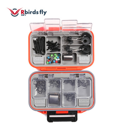 R birdsfly hook set full set of fishing gear accessories hook box space bean lead storage box fishing supplies fishing gear Isetny barbed small RBF104
R birdsfly hook set full set of fishing gear accessories hook box space bean lead storage box fishing supplies fishing gear Isetny barbed small RBF104