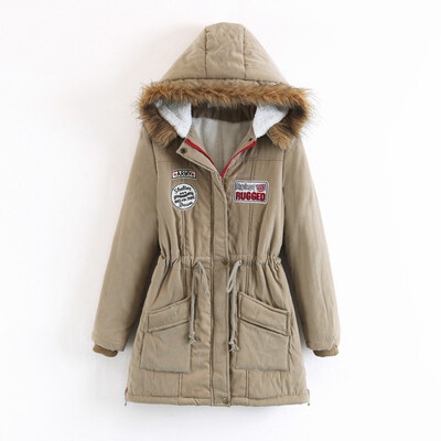 Plus Size Thick Cotton Warm Jacket Womens Outwear Parkas Female Womens Winter Jacket Coat Fur Collar Hooded Coat
Plus Size Thick Cotton Warm Jacket Womens Outwear Parkas Female Womens Winter Jacket Coat Fur Collar Hooded Coat