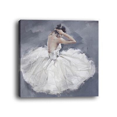 Framed canvas modern living room bedroom background wall character dancer girl back decorative painting
Framed canvas modern living room bedroom background wall character dancer girl back decorative painting