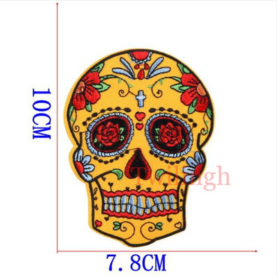 twilingh Patches Sewing Iron-On Accessories Patchworks Skull Embroidered Sequined Patches For Clothing
twilingh Patches Sewing Iron-On Accessories Patchworks Skull Embroidered Sequined Patches For Clothing