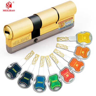 Meribel meilibao security door lock core pure copper multi-track 36 blade C-level door lock home security door lock 95P325
Meribel meilibao security door lock core pure copper multi-track 36 blade C-level door lock home security door lock 95P325