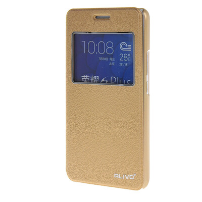 MOONCASE Huawei Honor 6 Plus Case Slim Window View Design Flip Leather Bracket Back Case Cover Gold
MOONCASE Huawei Honor 6 Plus Case Slim Window View Design Flip Leather Bracket Back Case Cover Gold