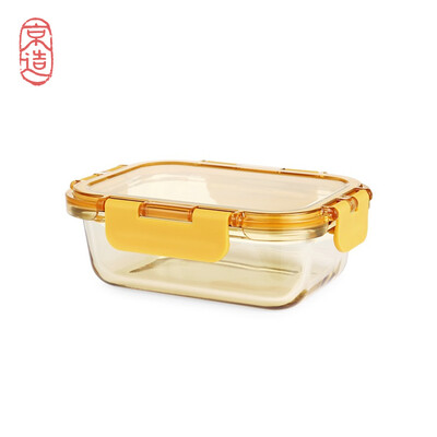 Beijing made amber glass lunch box lunch box storage box can be heated in a microwave oven 380ml
Beijing made amber glass lunch box lunch box storage box can be heated in a microwave oven 380ml