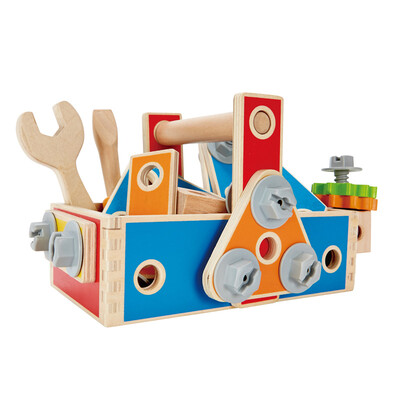 【 】 Germany Hape toys Variety carpenter Toolbox E8039 baby puzzle early education intelligence nut disassembly assembly
【 】 Germany Hape toys Variety carpenter Toolbox E8039 baby puzzle early education intelligence nut disassembly assembly