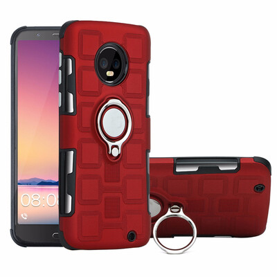 SHS Phone Case For Motorola Moto G6G6 Plus European Luxury Armor Ring Bracket Silicon TPU Lattice texture Protection
SHS Phone Case For Motorola Moto G6G6 Plus European Luxury Armor Ring Bracket Silicon TPU Lattice texture Protection