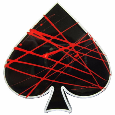 New Vintage Enamel Doodle Poker Ace Spade Belt Buckle Gurtelschnalle Boucle de ceinture
New Vintage Enamel Doodle Poker Ace Spade Belt Buckle Gurtelschnalle Boucle de ceinture