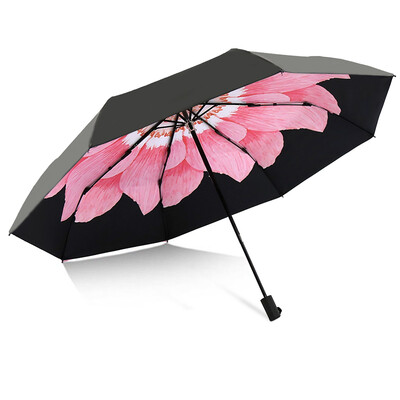 Cmon pink umbrella parasol sunscreen umbrella black plastic small black umbrella folding umbrella umbrella sunscreen female anti-UV tri-fold manual black
Cmon pink umbrella parasol sunscreen umbrella black plastic small black umbrella folding umbrella umbrella sunscreen female anti-UV tri-fold manual black