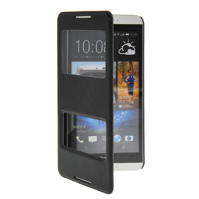 MOONCASE View Window Leather Side Flip Pouch Stand Shell Back Case Cover for Htc Desire 816 Black
MOONCASE View Window Leather Side Flip Pouch Stand Shell Back Case Cover for Htc Desire 816 Black