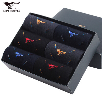 Seven wolves socks mens spring&summer antibacterial breathable sweat thin business mens socks 6 pairs of dark color code 91706
Seven wolves socks mens spring&summer antibacterial breathable sweat thin business mens socks 6 pairs of dark color code 91706