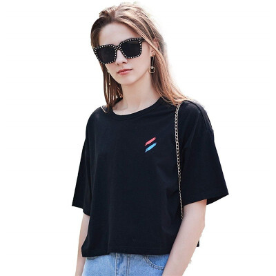 2018 New BRUSHFINCH Monroe Womens Wear 2018 T Shirt Womens Fresh round collar ulzang Student Print Short Sleeve Shirt
2018 New BRUSHFINCH Monroe Womens Wear 2018 T Shirt Womens Fresh round collar ulzang Student Print Short Sleeve Shirt