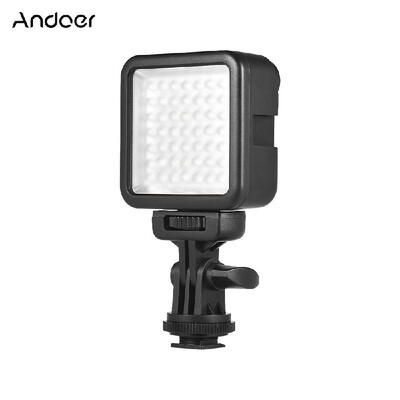 Romacci Andoer W49S Mini Dimmable Interlock LED Video Light Fill Light 6000K CRI90 With Rotatable Shoe Mount Adapter for Canon Ni
Romacci Andoer W49S Mini Dimmable Interlock LED Video Light Fill Light 6000K CRI90 With Rotatable Shoe Mount Adapter for Canon Ni
