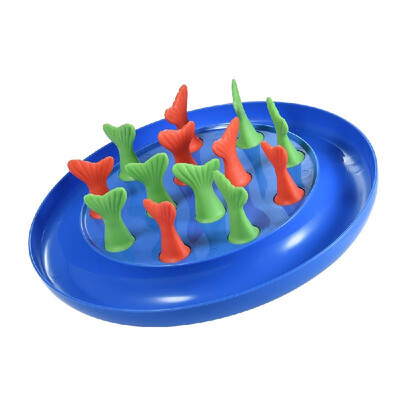 Cat Slow Feeder Bloat Stop Bowl Puzzle Food Feeding Dish Toy