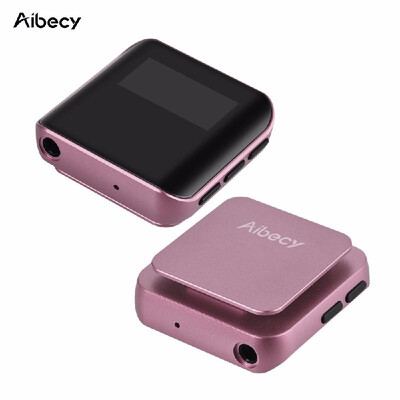 Aibecy M46 8GB16GB Portable MP3 Music Player with Clip Voice Recorder FM Radio Calender Clock for Sports Music Fans
Aibecy M46 8GB16GB Portable MP3 Music Player with Clip Voice Recorder FM Radio Calender Clock for Sports Music Fans