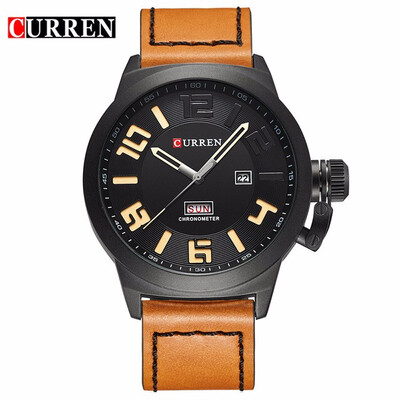 Curren Watches 2018 watch men top brand luxury relogio masculino Quartz Wristwatch leather band 8270
Curren Watches 2018 watch men top brand luxury relogio masculino Quartz Wristwatch leather band 8270