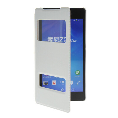 MOONCASE View Window Leather Side Flip Pouch Stand Shell Back ЧЕХОЛ ДЛЯ Sony Xperia Z2 White
MOONCASE View Window Leather Side Flip Pouch Stand Shell Back ЧЕХОЛ ДЛЯ Sony Xperia Z2 White