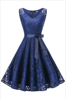 Vintage Floral Lace Pleated Dress Women Sleeveless V-Neck Elegant Party Sexy Dresses
Vintage Floral Lace Pleated Dress Women Sleeveless V-Neck Elegant Party Sexy Dresses