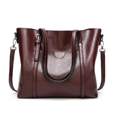 Women bag Oil wax Womens Leather Handbags Luxury Lady Hand Bags With Purse Pocket Women messenger bag Big Tote Sac Bolsos Mujer
Women bag Oil wax Womens Leather Handbags Luxury Lady Hand Bags With Purse Pocket Women messenger bag Big Tote Sac Bolsos Mujer