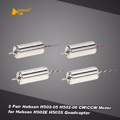 Romacci 2 Pair Original Hubsan H502-05 H502-06 CWCCW Motor for Hubsan H502E H502S RC Quadcopter Drone
Romacci 2 Pair Original Hubsan H502-05 H502-06 CWCCW Motor for Hubsan H502E H502S RC Quadcopter Drone